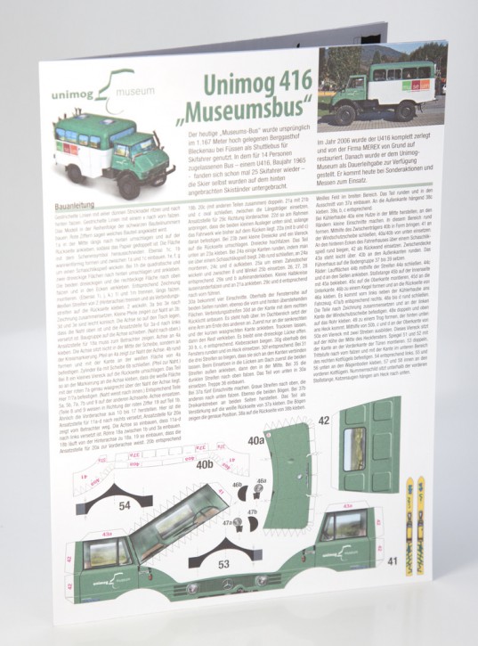 Bastelbogen Museumsbus