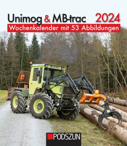 Wochenkalender <br /> Unimog & MB-trac 2024
