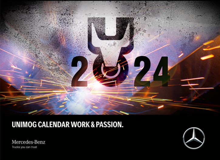 Mercedes-Benz Unimog Kalender&nbsp2024