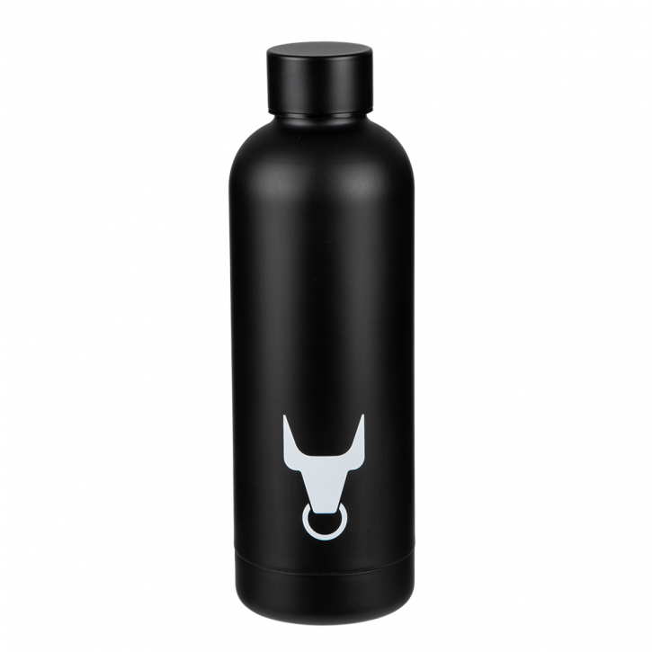 Unimog Eco-Edelstahlflasche mit Ochsenkopf-Motiv