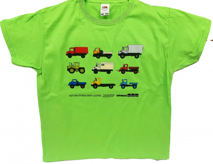 Unimog Kinder T-Shirt grün 2023 – XS