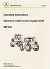 MB-trac Operating Instructions  EHR - 30 402 5404 Original - 314021043