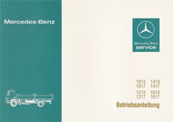 LKW MERCEDES 673 Betriebsanleitung 1995 Bedienungsanleitung Bordbuch Handbuch BA 